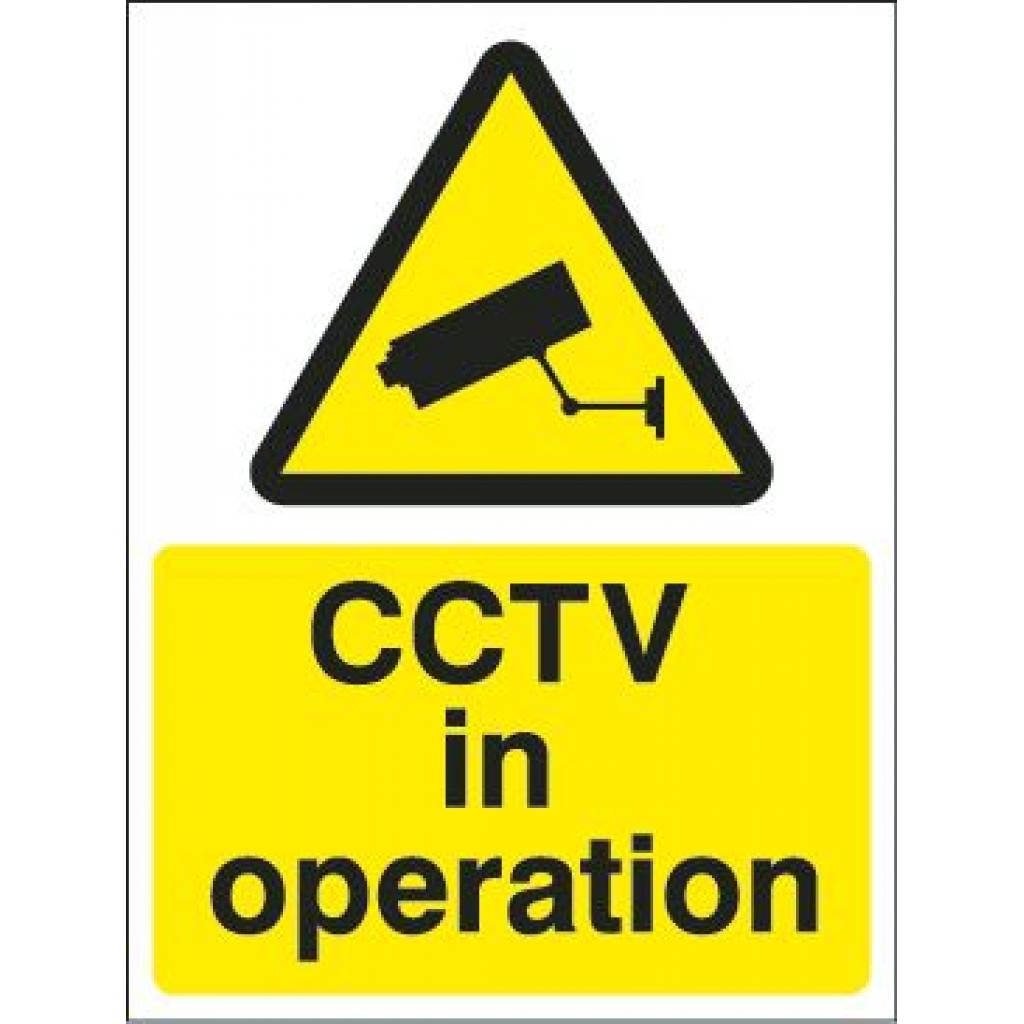 CCTV in operation