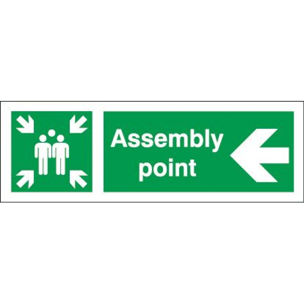 Assembly point - Left arrow