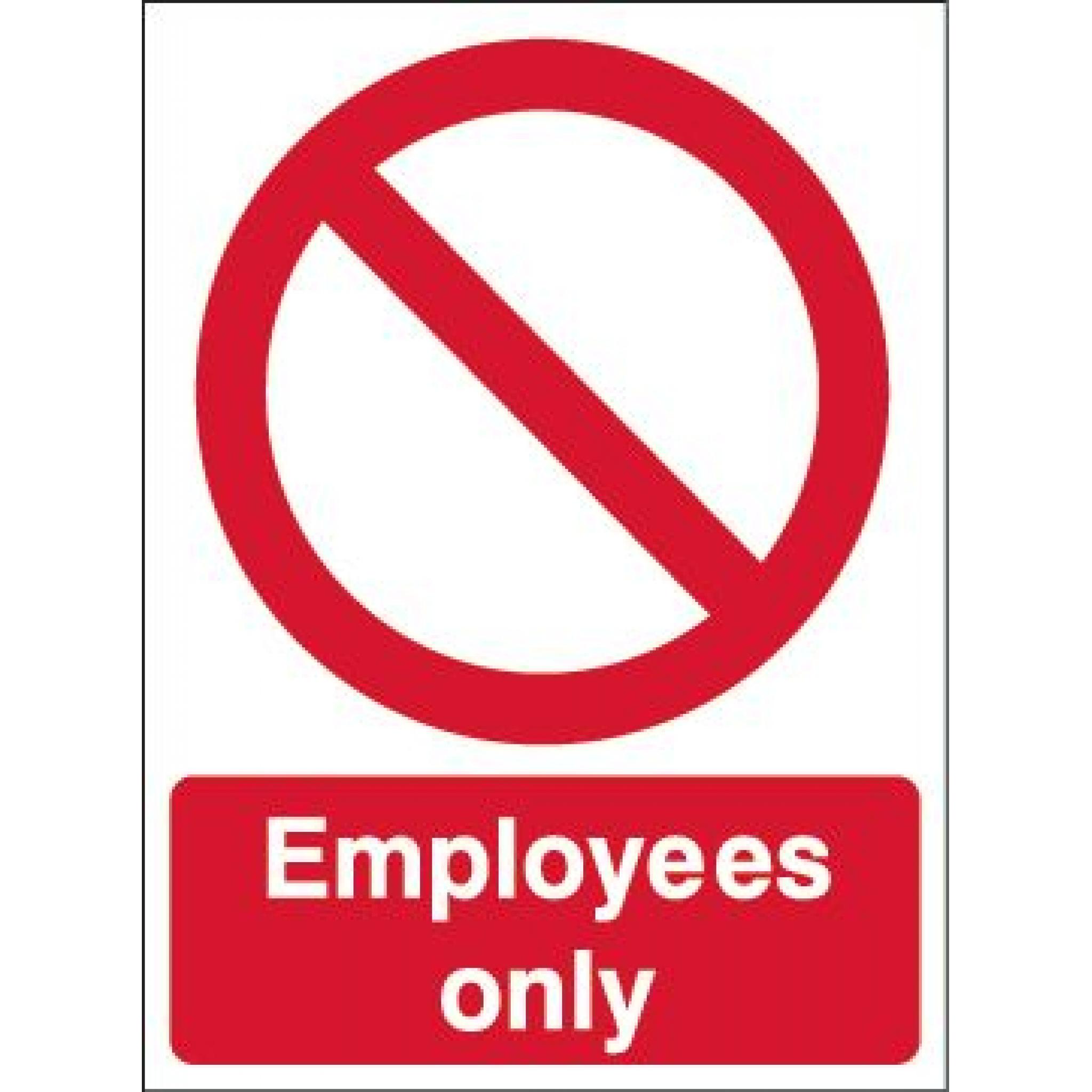 Employees only