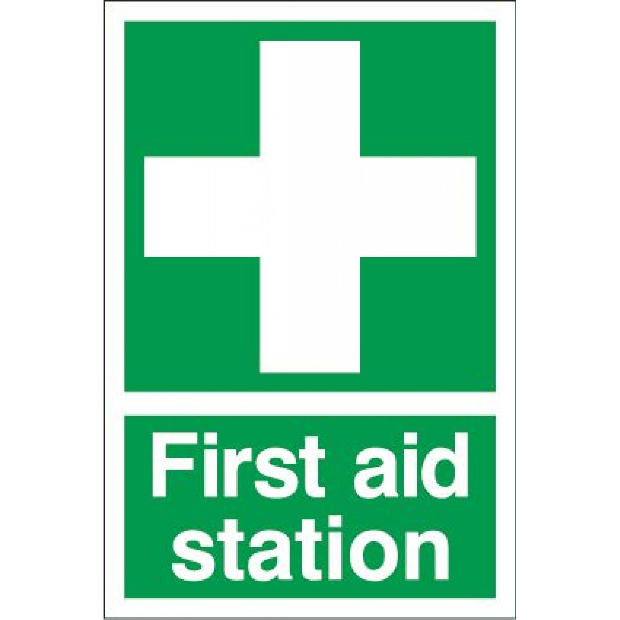 First aid station