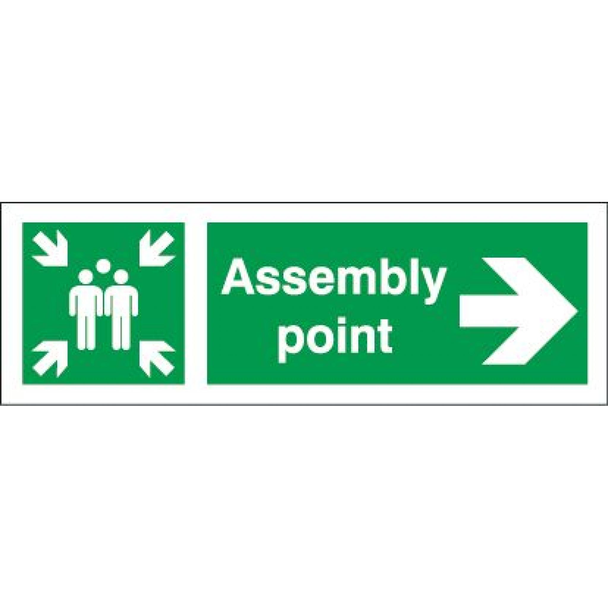 Assembly point - Right arrow