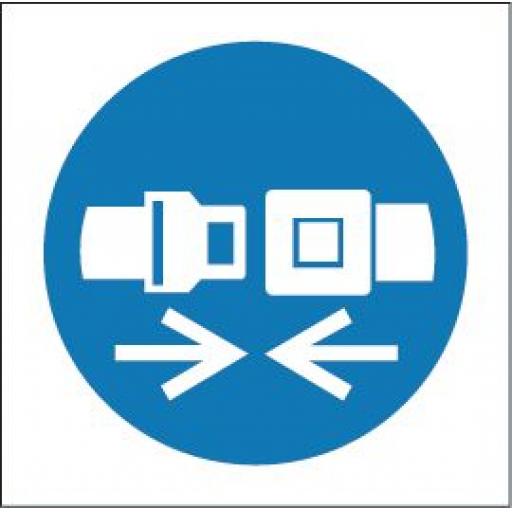 Seat belt logo
