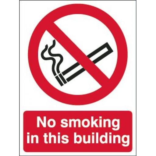 No smoking in this building
