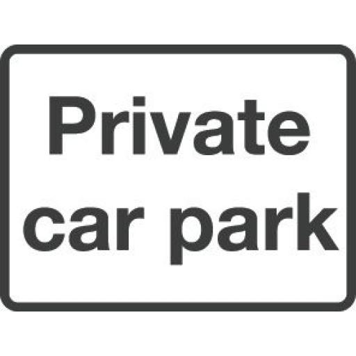 Private car park