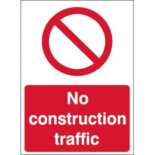 No construction traffic