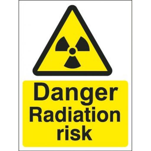 Danger Radiation risk