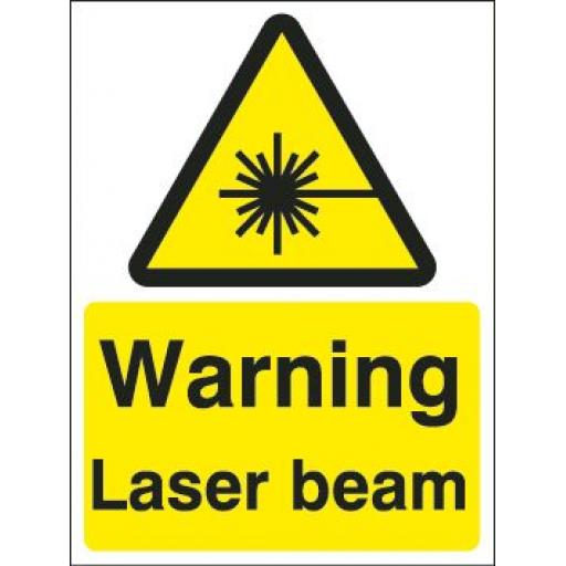 Warning Laser beam