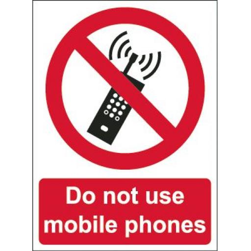 Do not use mobile phones