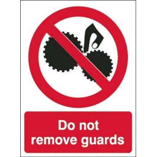 Do not remove guards