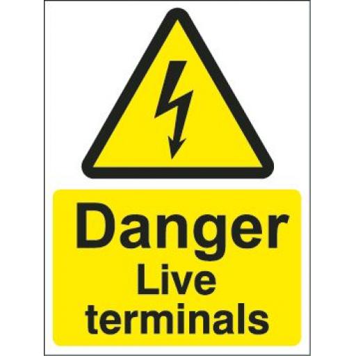 Danger Live terminals