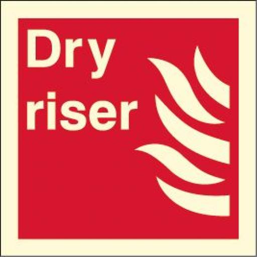 Dry riser - Flame (Photoluminescent)