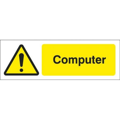 Computer equipment label
