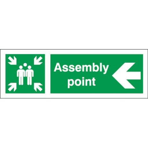 Assembly point - Left arrow