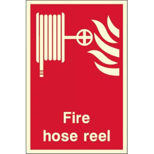 Fire hose reel (Photoluminescent)