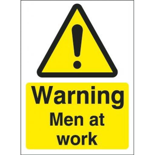 Warning Men at work