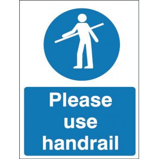 Please use handrail