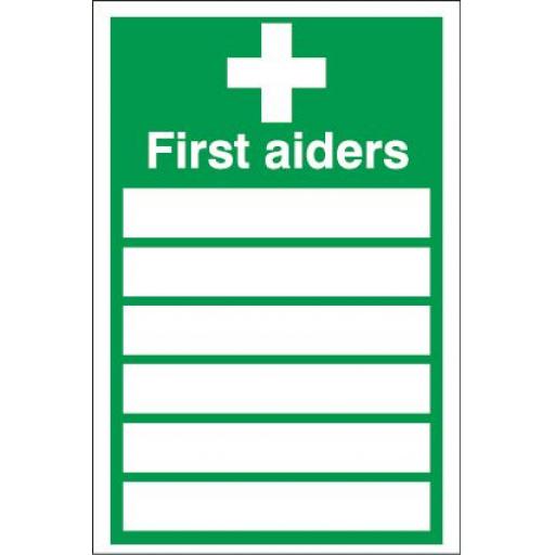 First aiders