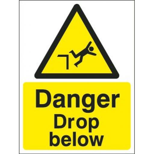 Danger Drop below
