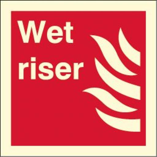 Wet riser - Flame (Photoluminescent)