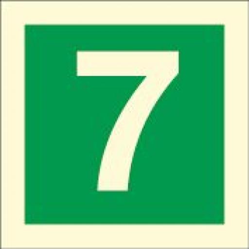 Number 7 (Photoluminescent)