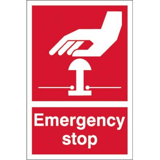 Emergency stop (Red)