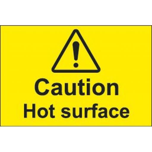 Caution Hot surface (Small)